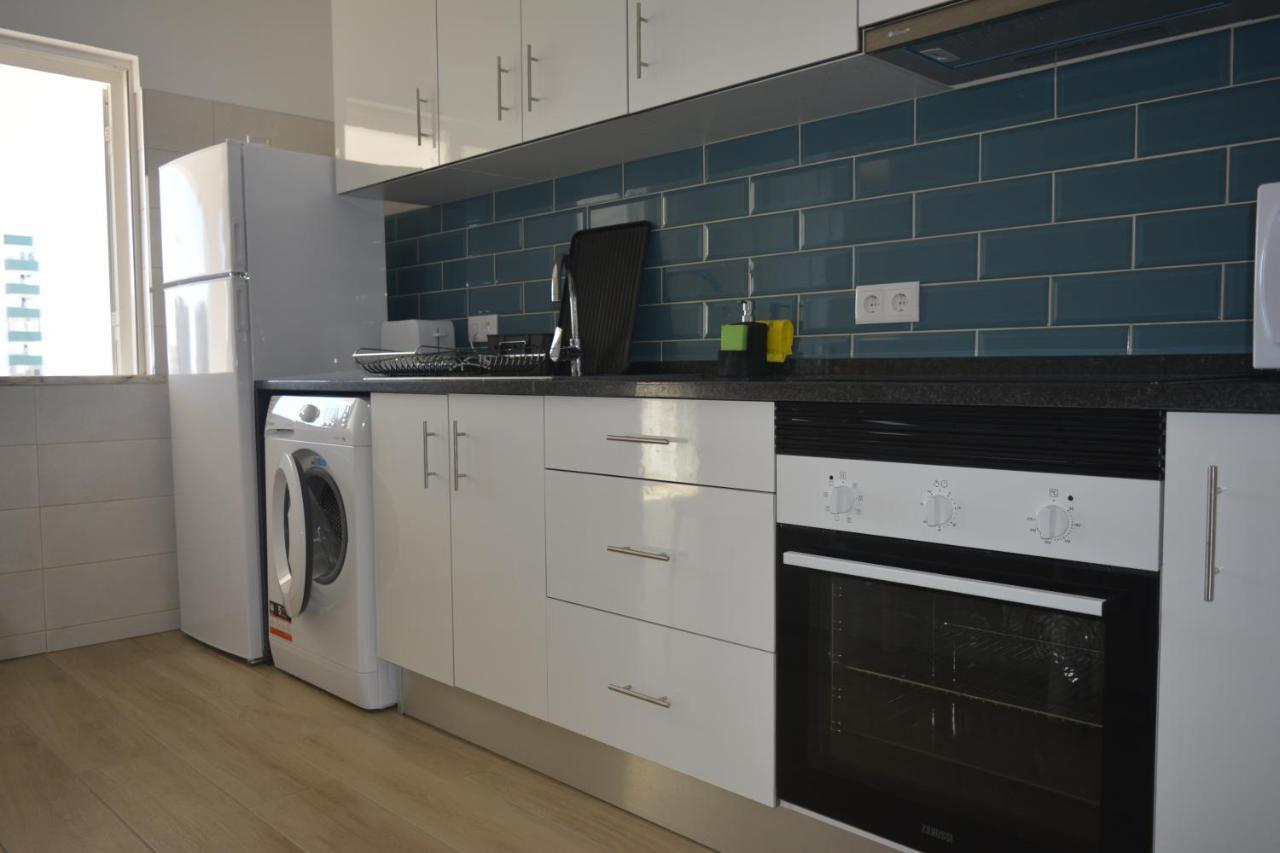 Apartamento Azul Quarteira Exteriör bild